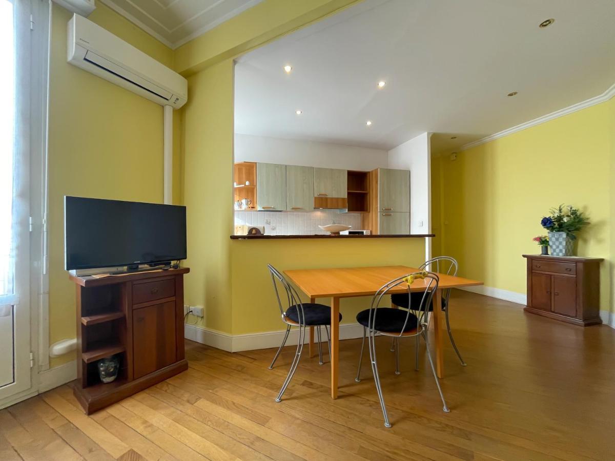 Apartamento Grosso 4 Pers Wifi Ac Parking Niza Exterior foto